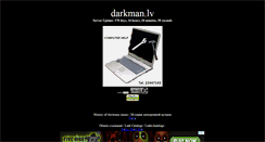 Desktop Screenshot of darkman.lv
